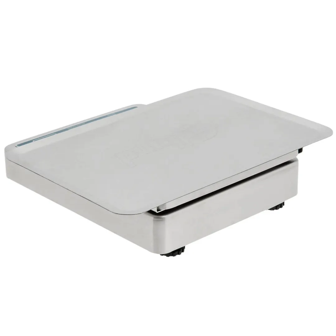 Edlund EDL-10 OP Digital 10-29 lb Portion Scale, 10"x7" Stainless Steel Platform, Battery Pack, Multi-Function