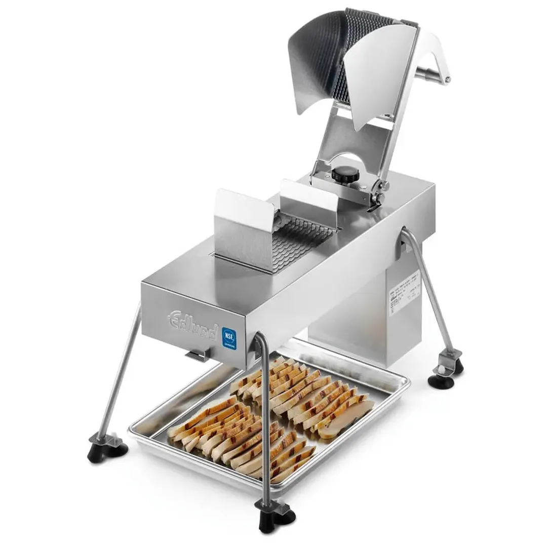 Edlund 358XL/230v - Tomato Slicer, 3/8" Serrated Blade, Aluminum & Stainless Steel, 230V/60Hz Electric