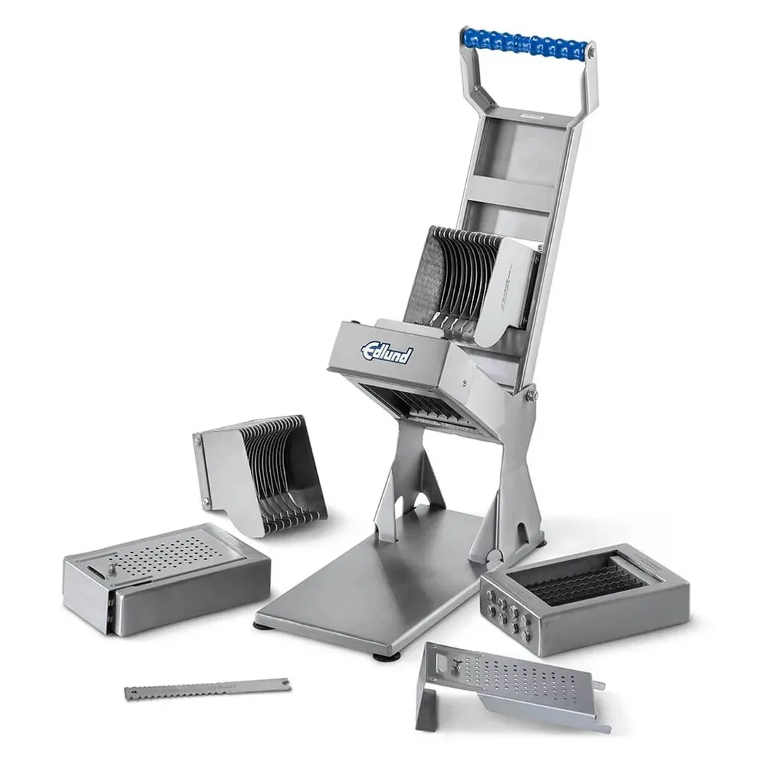 Edlund ARC!-136-SP Fruit & Vegetable Slicer – 3/16" Stainless Steel Blades, Small Pusher, Load 4" Capacity