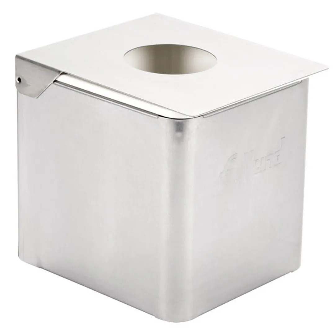 Edlund CSR-016W Pan Box, 1/6 Enclosure, Hinged Lid with Hole, 41°F (4°C) 8 Hours Without Ice, Safe