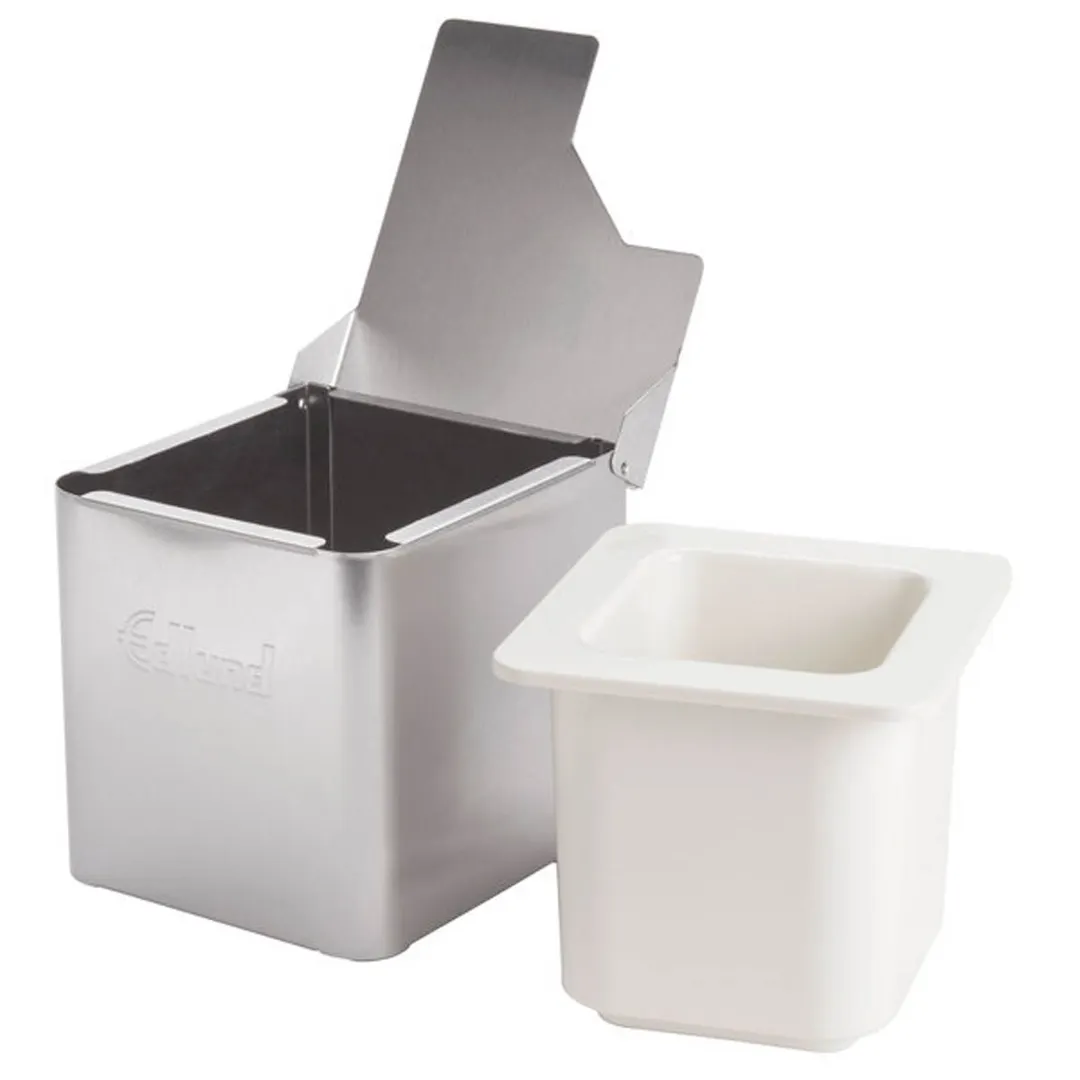 Edlund CSW-016 Pan Box, 1/6 Enclosure, 3/4 Hinged Lid, White/Steel Build, 41°F (4°C) 8‑Hour Hold