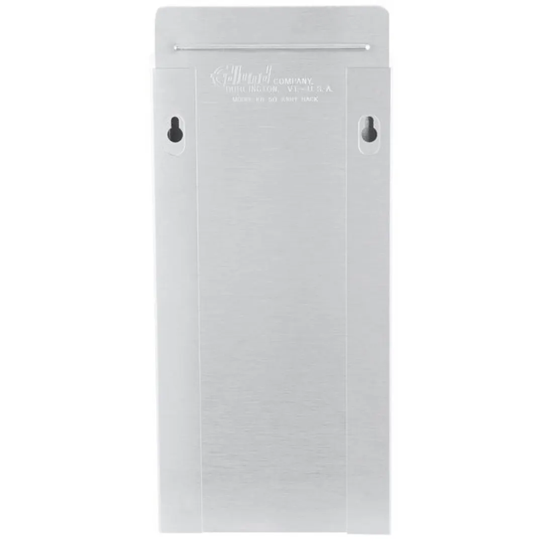 Edlund KR-50W Knife Rack, 12" Skirt, 9 Slots, Stainless White, 1 Cleaver, 2 Chef, 3 Slicers, 4 Paring