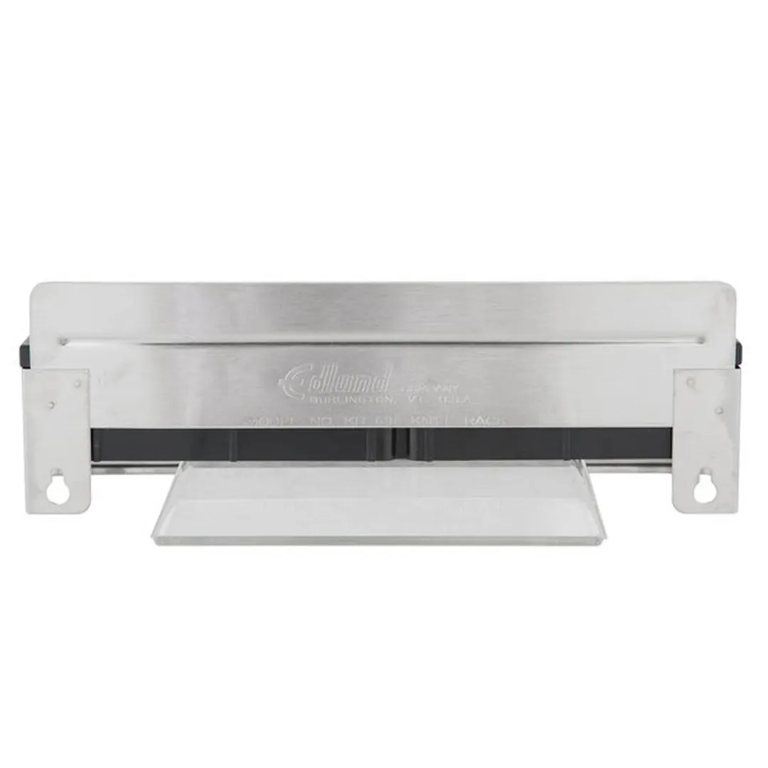 Edlund KR-698 Knife Rack, Short Skirt, 12 Slots, Stainless Steel, NSF Approved, Holds 8 Chef Knives