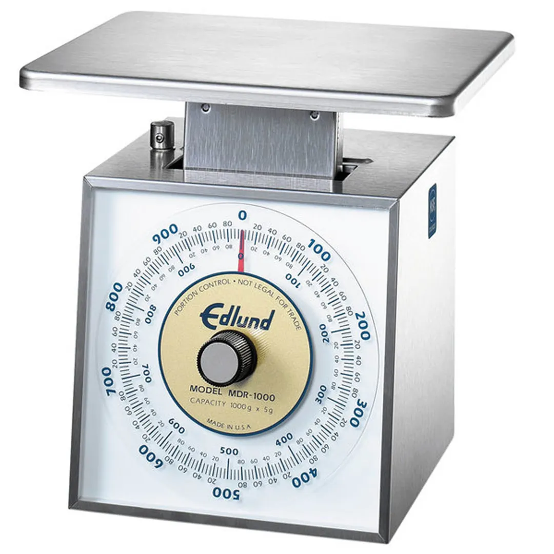 Edlund MDR-1000 OP Deluxe Scale, Metric Portion, Dial Type