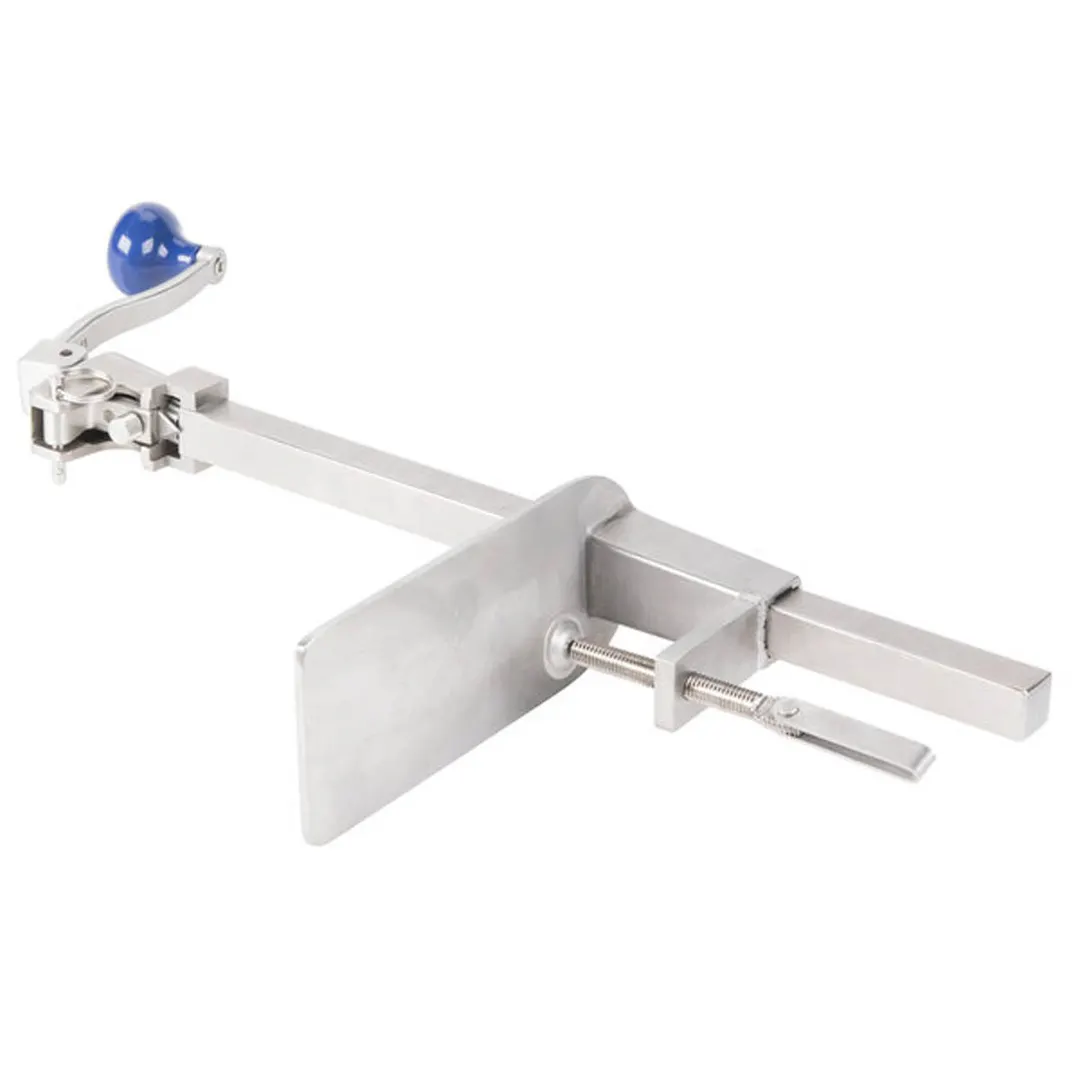 Edlund SG-2CL Can Opener, Manual, 22" Bar, Cast Stainless Steel Clamp Base