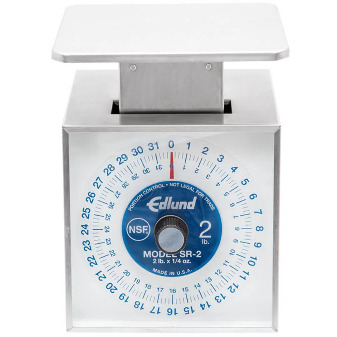 Edlund SR-2 Scale, Portion, Dial Type, Dishwasher Safe