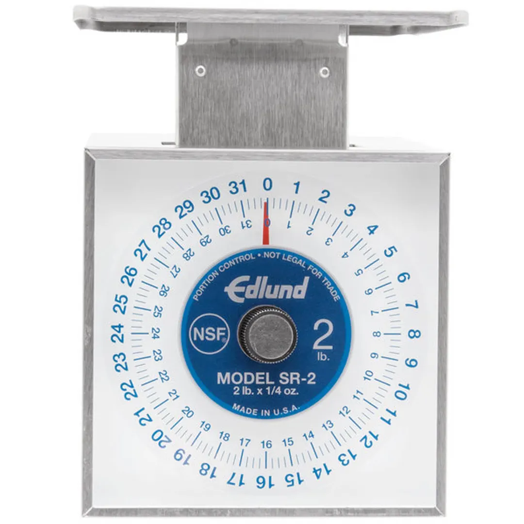 Edlund SR-2 Scale, Portion, Dial Type, Dishwasher Safe