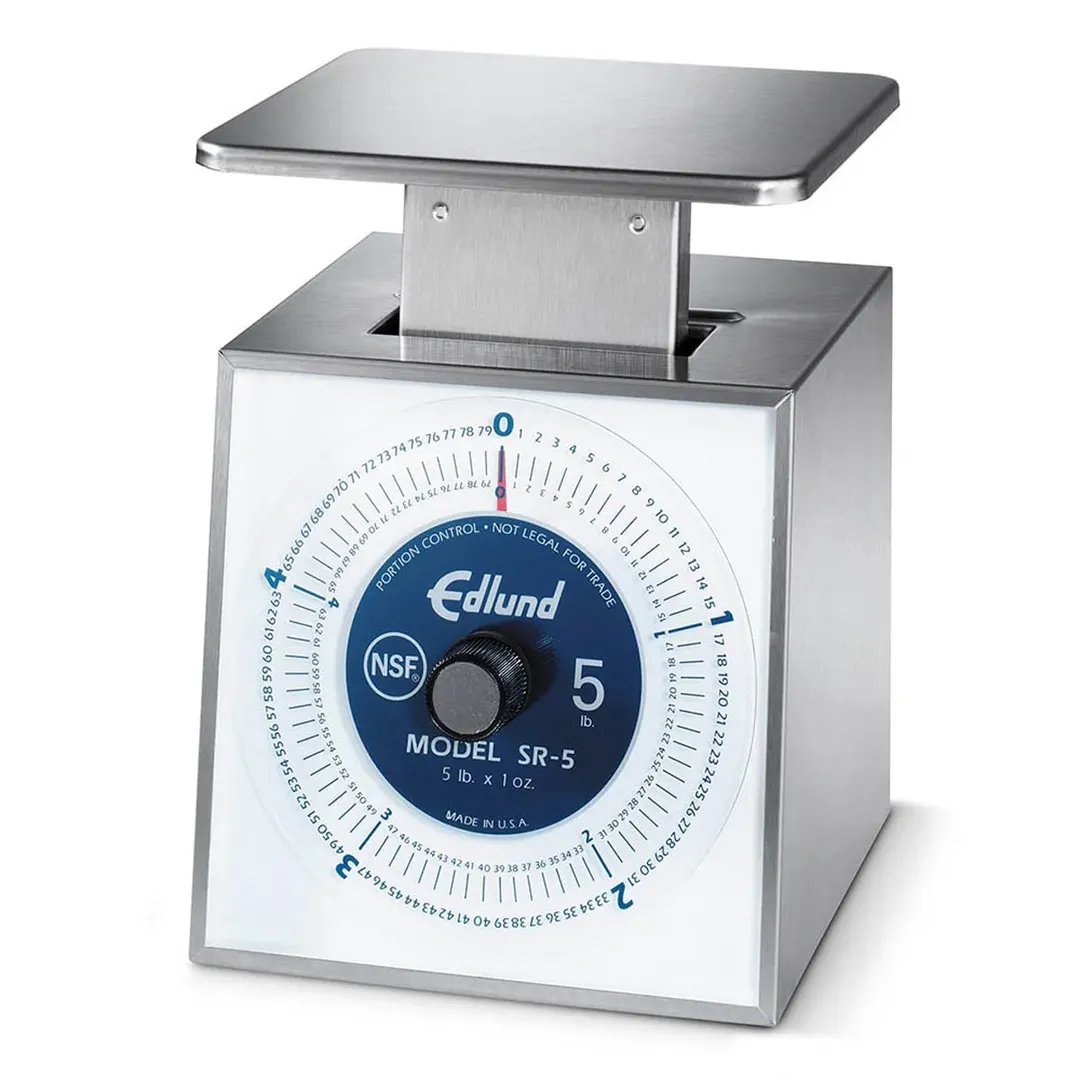 Edlund SR-5 Scale, Portion, Dial Type, Dishwasher Safe