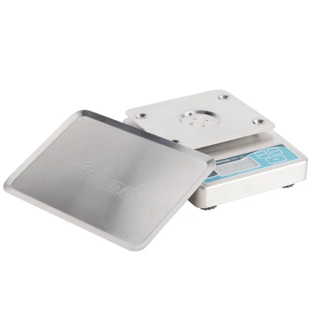 Edlund WSC-20 OP Poseidon™ Digital Portion Scale – 10‑29 lb, 7”x10” Stainless Steel Platform, Dual Housing