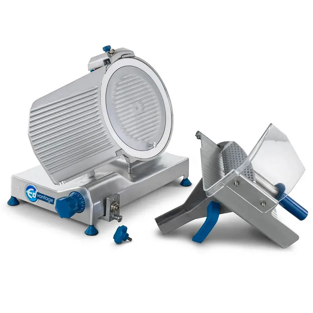 Edlund EDV-12C 12" Electric Meat Slicer – Belt Driven, Tabletop, 1/3 HP, 115V, Aluminum, Steel, 12" Forged Blade