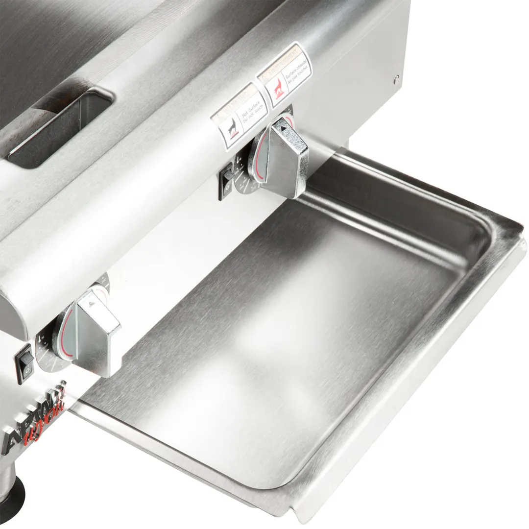 APW Wyott EG-24S Countertop Electric Griddle with 24" x 19.5" Surface, Thermostatic Controls, 208/240v 