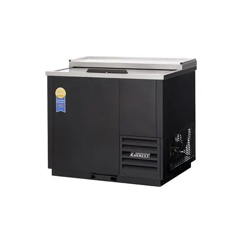 Everest EGC37 36.75" Glass & Plate Chiller, 11 cu. ft.