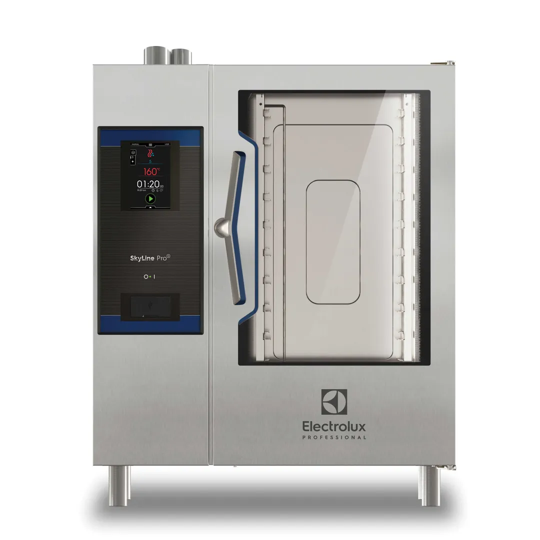Electrolux Professional 219652 Full Size 10 Pan Electric Combi Oven w/ Touchscreen, Boilerless, 208V