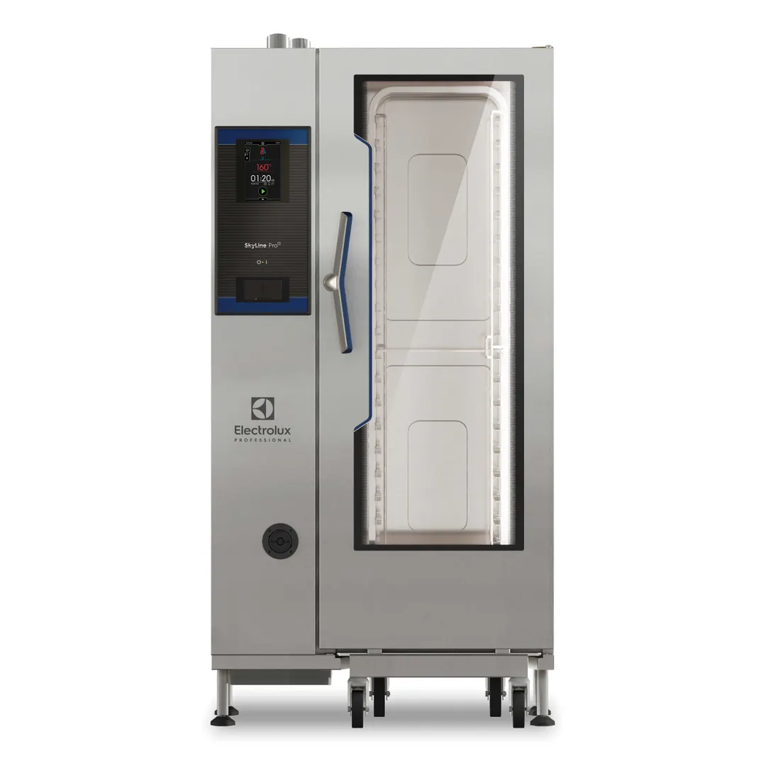 Electrolux Professional 219654 Half Size 20 Pan Electric Combi Oven w/ Touchscreen, Boilerless, 208V