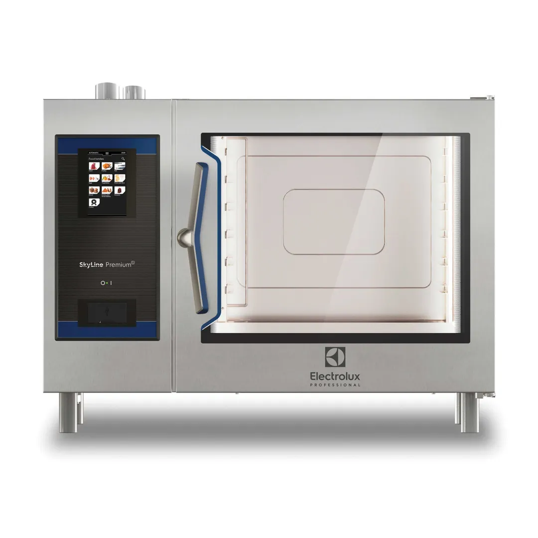 Electrolux Professional 219741 Full Size 6 Pan Electric Combi Oven w/ Touchscreen, Boiler, 480V