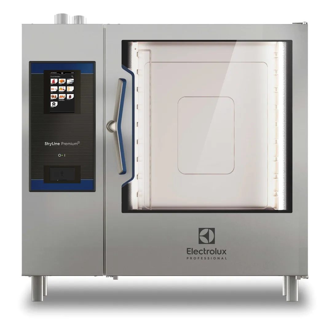 Electrolux Professional 219743 Full Size 10 Pan Electric Combi Oven w/ Touchscreen, Boiler, 480V