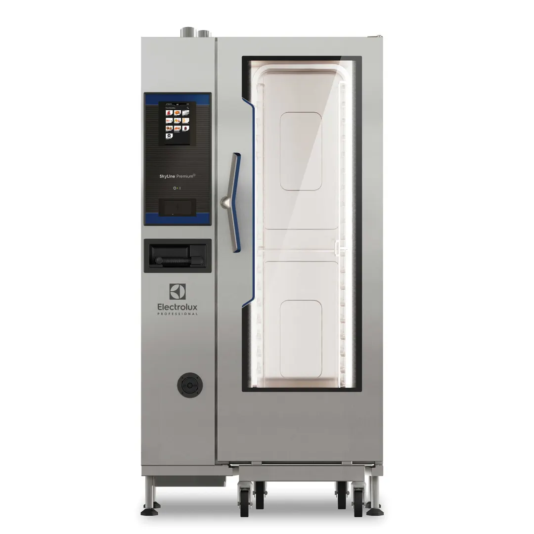 Electrolux Professional 219744 Half Size 20 Pan Electric Combi Oven w/ Touchscreen, Boiler, 480V