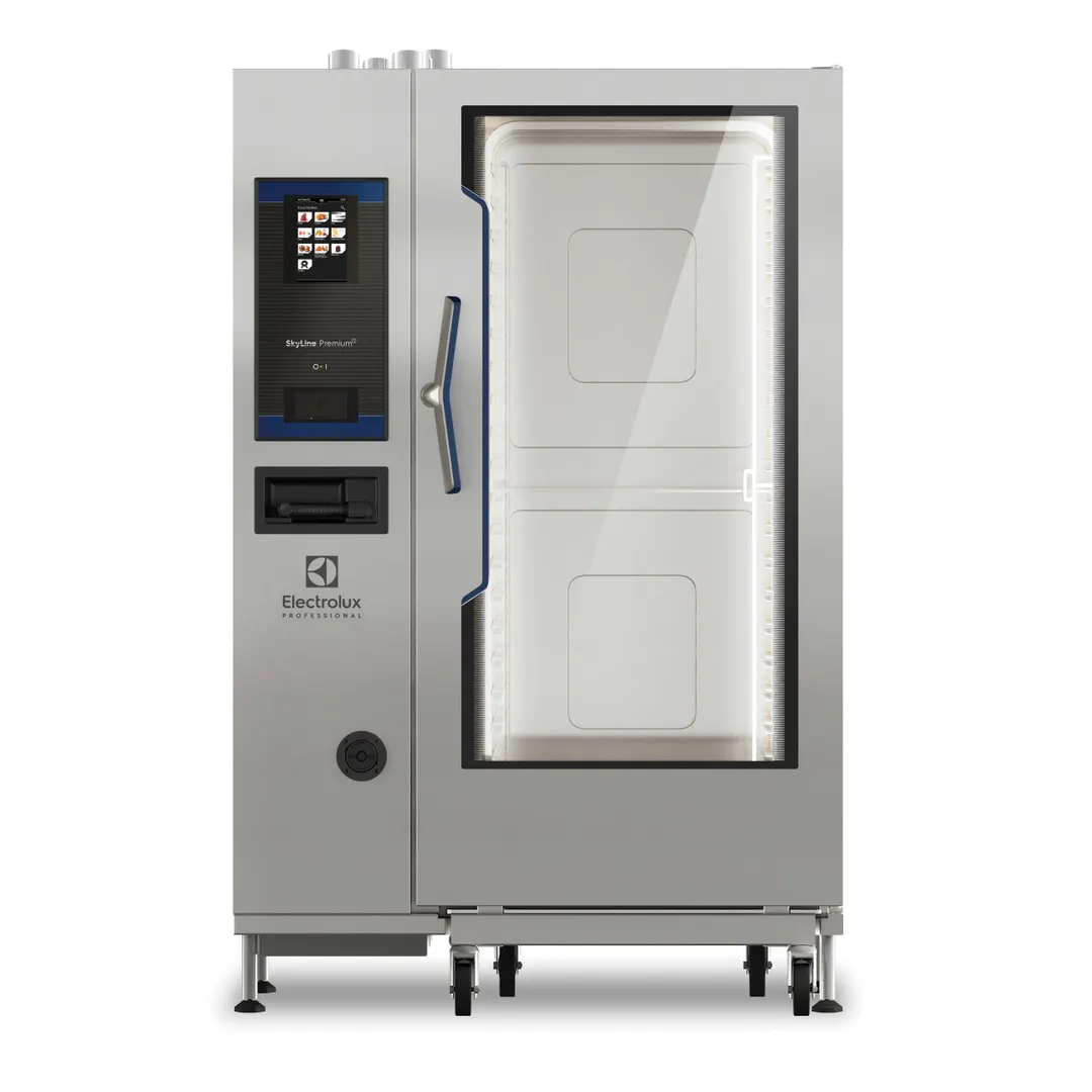 Electrolux Professional 219745 Full Size 20 Pan Electric Combi Oven w/ Touchscreen, Boiler, 480V