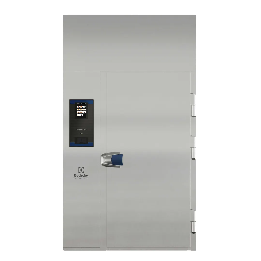 Electrolux Professional 727759 55" Roll-Thru Blast Chiller/Freezer, Remote, (20) 18" x 26" Pans
