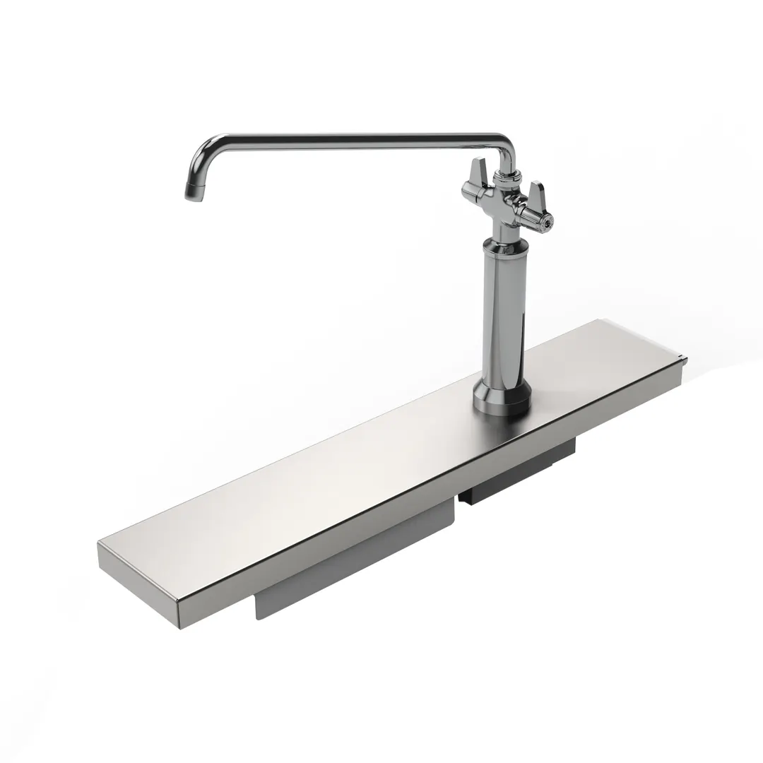 Electrolux Professional 911819 Left Cover Plate & Mixing Faucet for Kettles & Braising Pans
Fits Kettle & all Braising Pans (PNCs 587037, 587039, 587031
