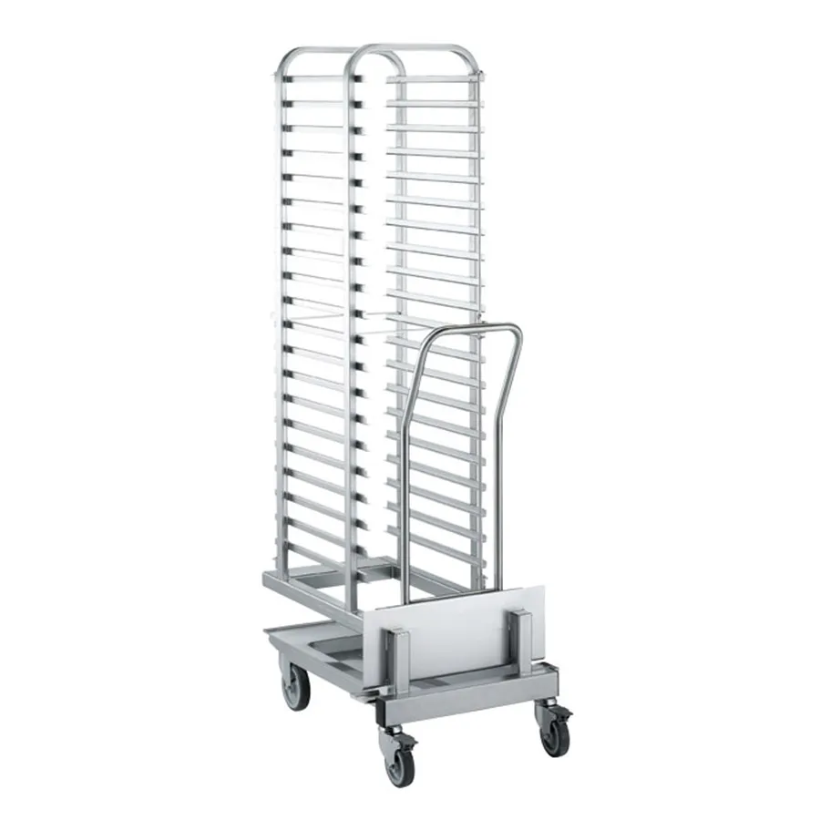 Electrolux Professional 922753 20 Tray Stainless Steel Mobile Tray Rack 