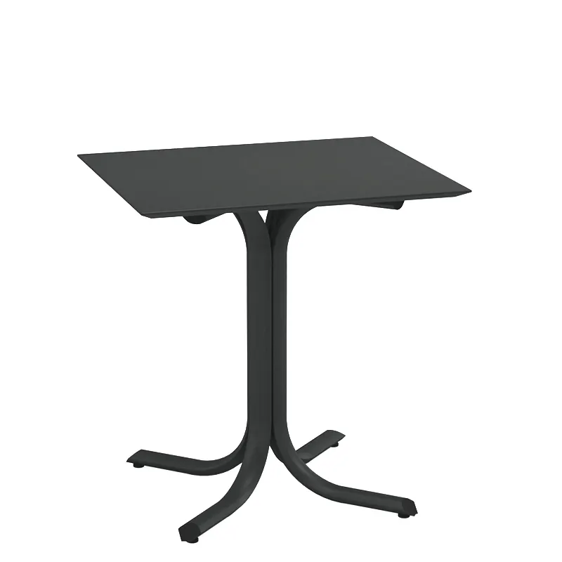emu 1164 Rectangular Outdoor Table System, 35.5 Lbs 28" x 24" x 29"H, Beveled Edge