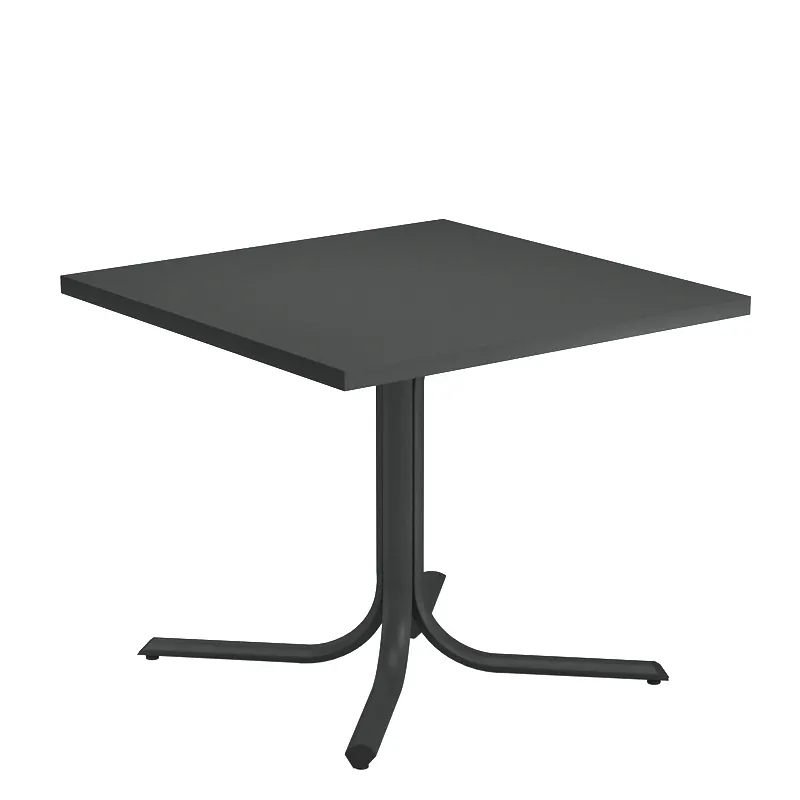 emu 1169 Square Outdoor Table  System, 54 Lbs - 36" x 36" x 29.5"H, Square Edge