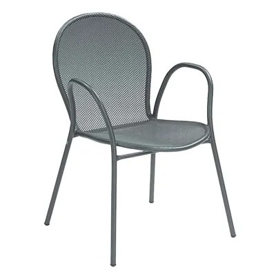 emu 116HD QS Ronda Heavy Duty with Stretchers Stacking Armchair - Outdoor / Indoor 