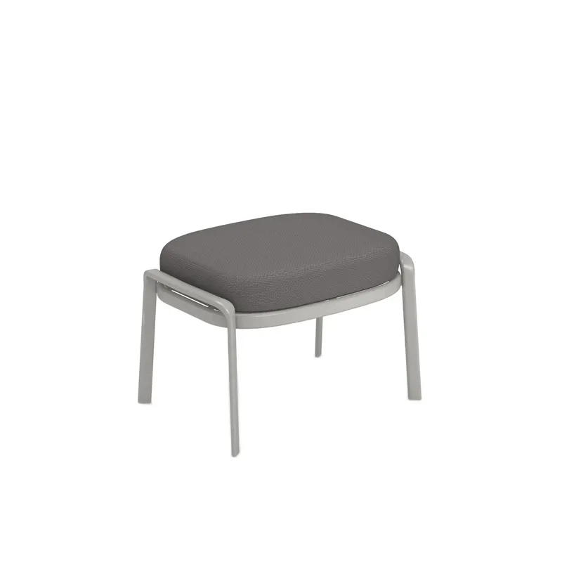 emu 1222 Carousel Outdoor Lounge Footrest - Aluminum Tubular Frame