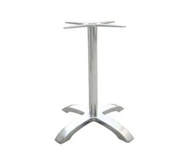 emu A1361 Zak Table Base, 26" X 26" 4-Cross Base, Dining Height