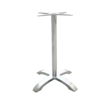 emu A1364 Zak Table Base, 26" X 26" 4-Cross Base, Bar Height