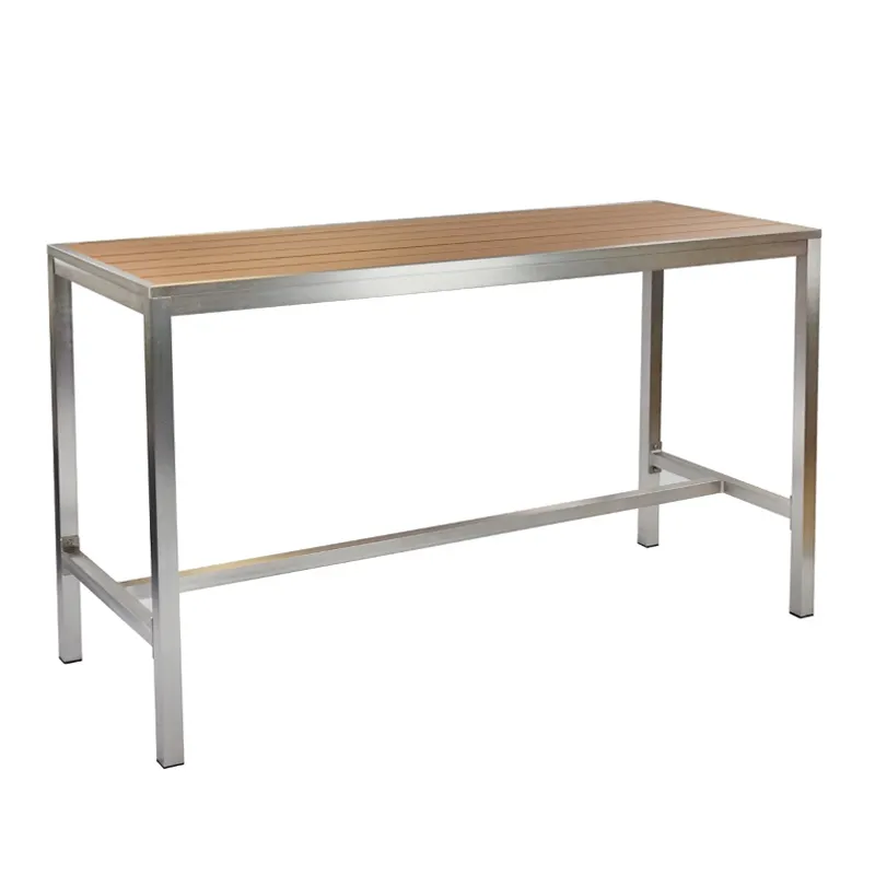 emu A1550 Rectangular Bar Height Outdoor Sid Community Table - 28" x 72" x 42"H