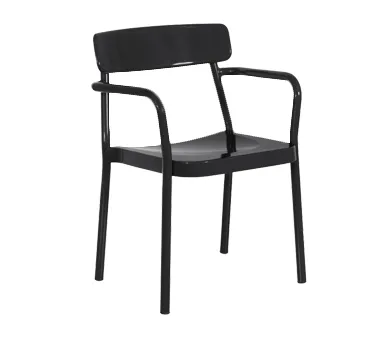 emu 281 Grace Stacking Armchair with Solid Back & Seat - Outdoor/Indoor