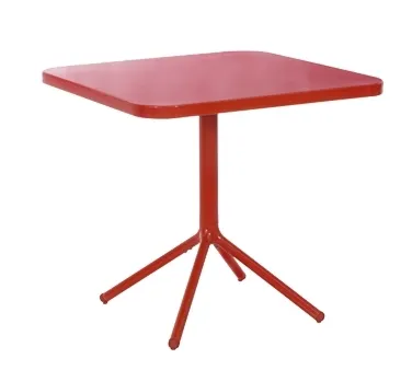 emu 288 Grace Square Outdoor Tilt Top Table, Flat Aluminum Top - 28" x 28" x 29"H