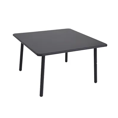 emu 526 Darwin Square Low Table, 28" x 28" x 15-1/2" - Indoor/Outdoor, Steel Top