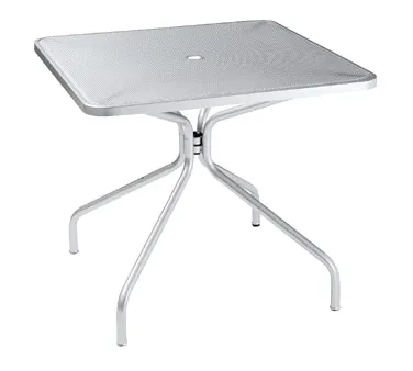 emu 801 32" Square Cambi Indoor/Outdoor Table w/ Umbrella Hole