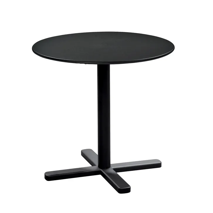 emu 848 Darwin Round Dining Height Outdoor Tilt Top Table, 24" dia. x 29"H, Dining Height