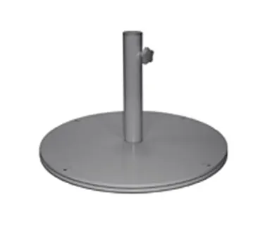 emu 925 2 ft Round Shade Umbrella Base - 105 lb, Steel, 24" dia.