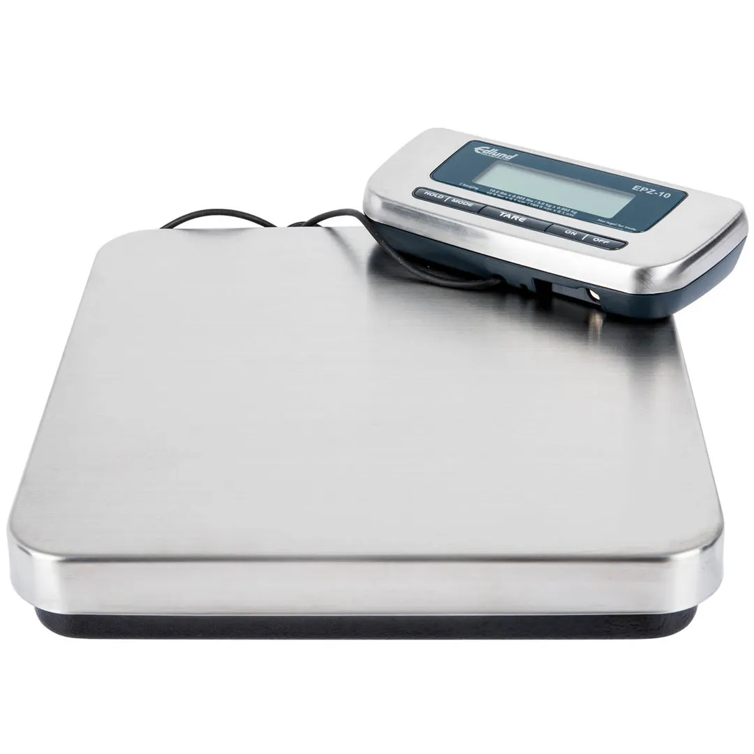 Edlund EPZ-10H Pizza Scale, 10-29 lb Capacity, 12.25"x12.5" Stainless Steel Platform, 1" LCD, Disconnect