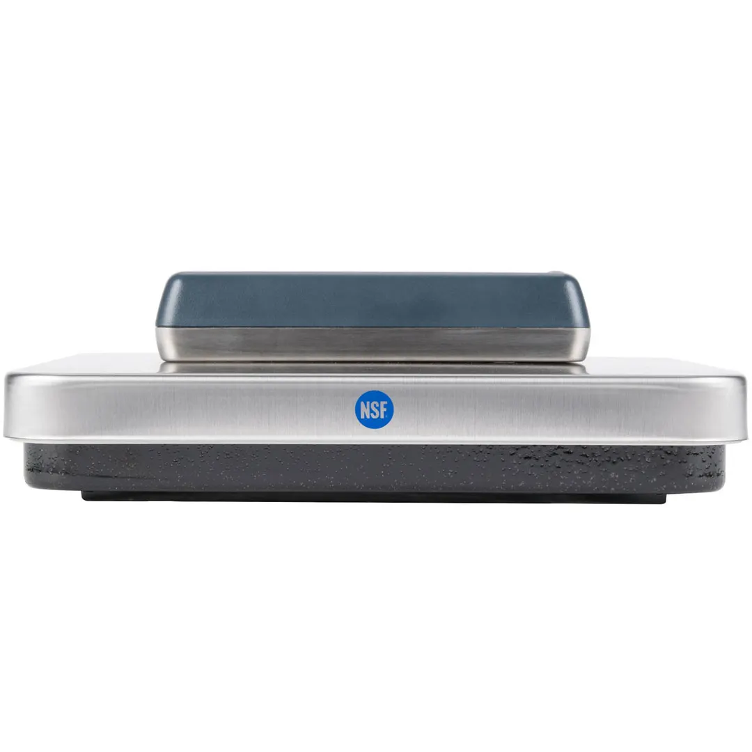 Edlund EPZ-20F Pizza Scale – 1" LCD, 12-1/4" x 12-1/2" Stainless Platform, 10-29 lb Capacity, Tare Button