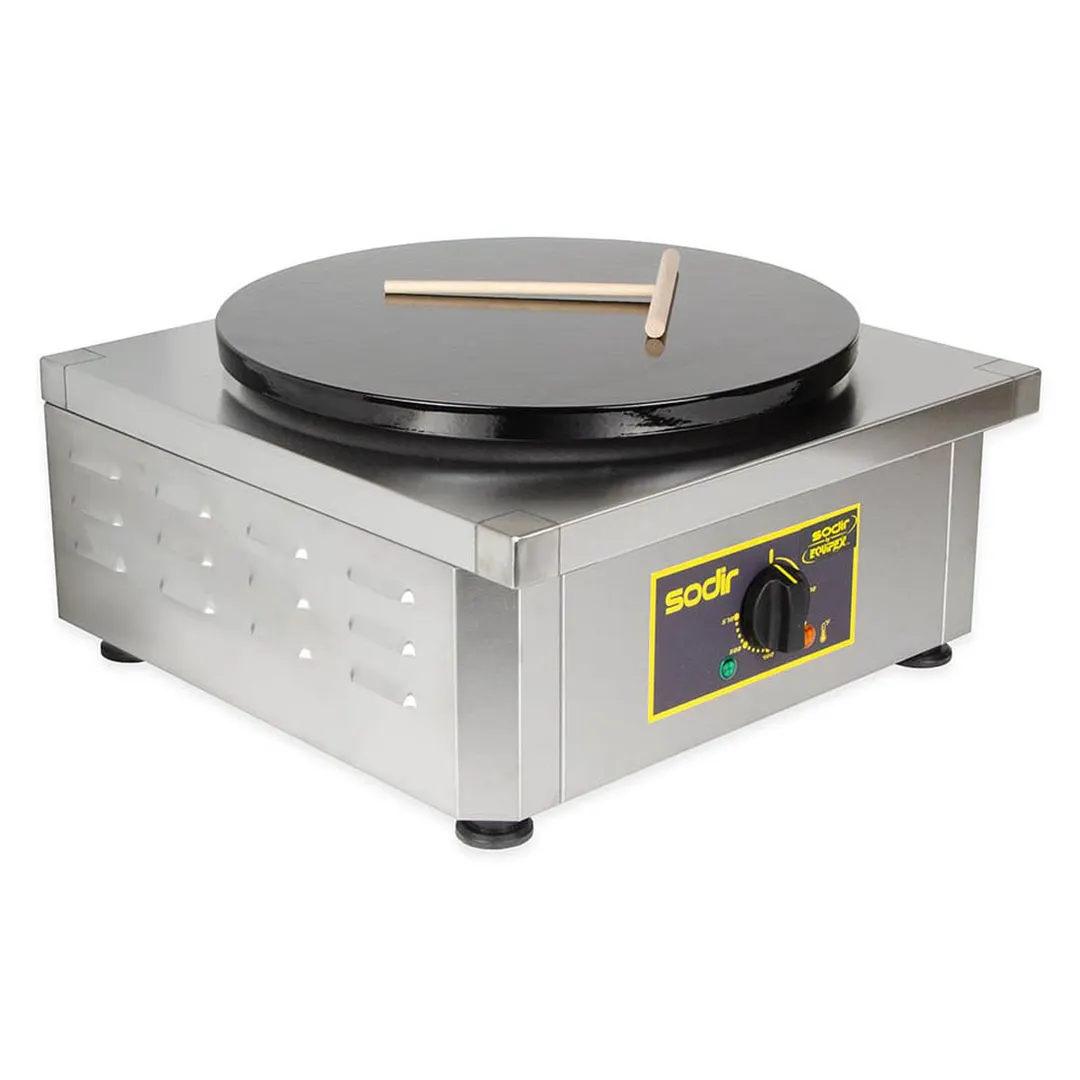 Equipex 400E 18” Electric Versa Crepe Machine With Single 15-3/4” Diameter Cast Iron Plate