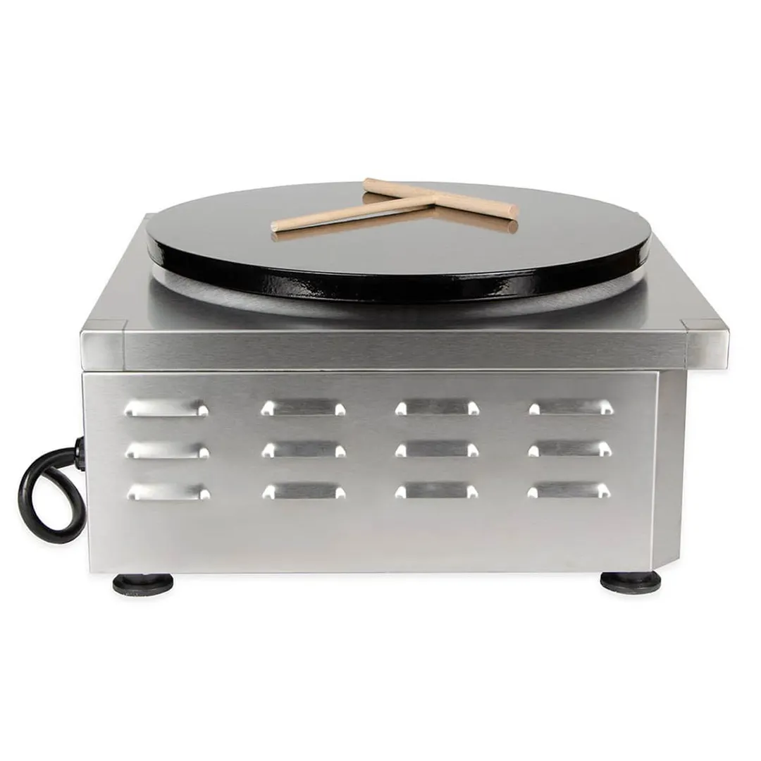 Equipex 400E 18” Electric Versa Crepe Machine With Single 15-3/4” Diameter Cast Iron Plate