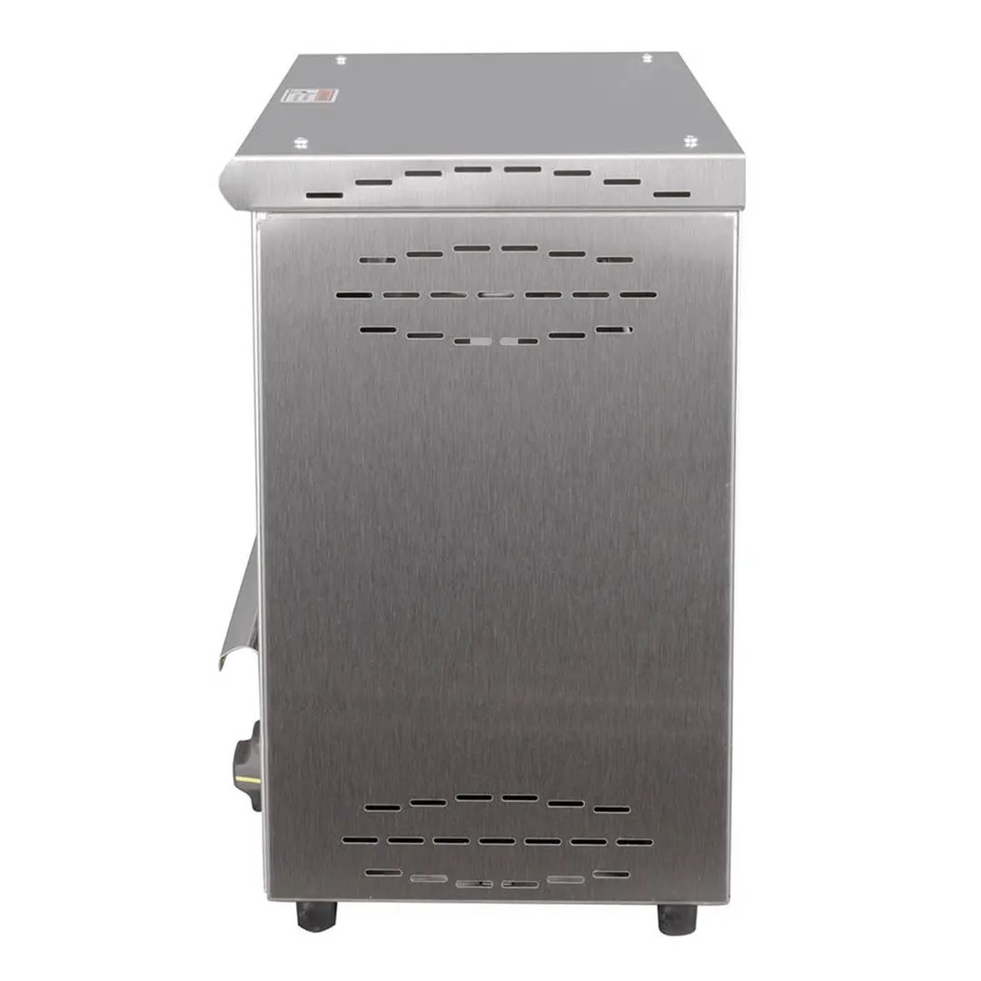 Equipex BAR-200 Sodir-Roller Grill Toaster Oven, Double Shelf, Open-Style, 18"L