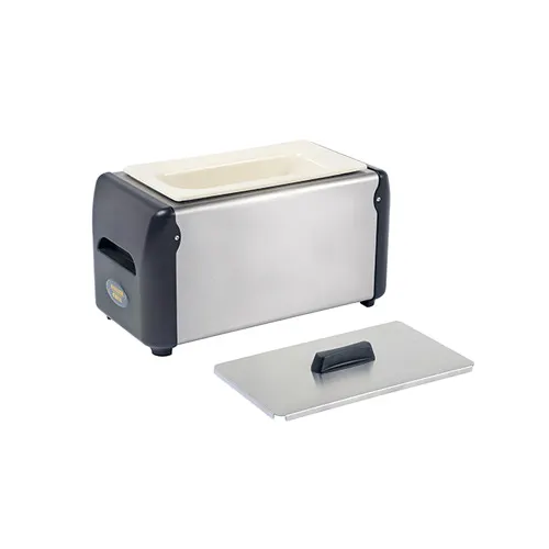 Equipex CI-1 Cold‑It Chilled Batter Holder, Chill Plate Insert, ABS Handle Cover, Steel/ABS Body