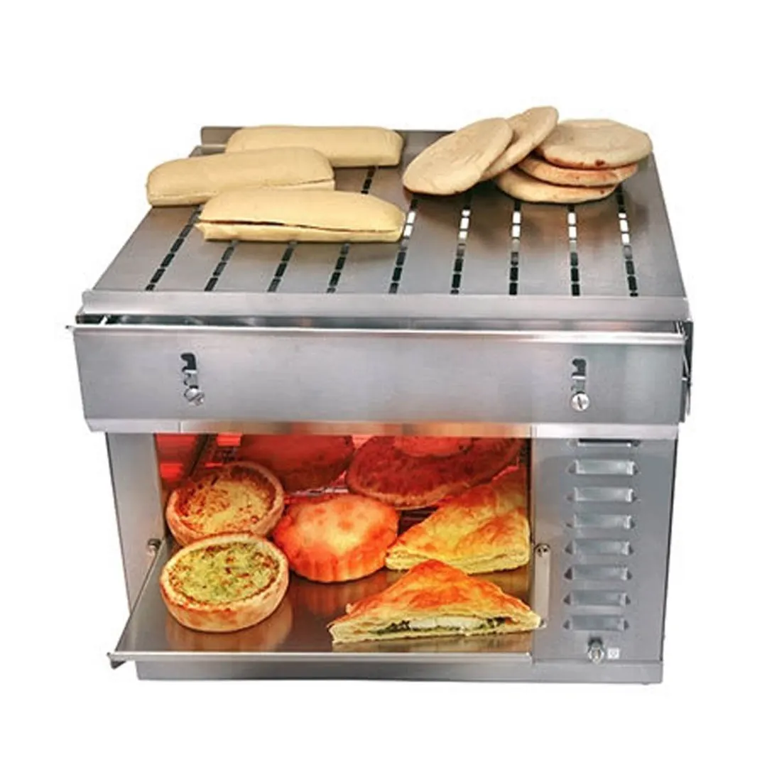 Equipex CT-3000 12" Wide Electric Conveyor Toaster, 540 Slices/hr