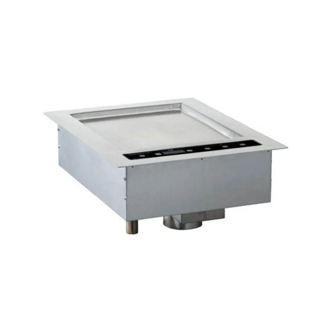 Equipex DGIC3600 12" Drop In Induction Griddle, Single Zone, Steel Plate, 3.6 kW, 208/240v