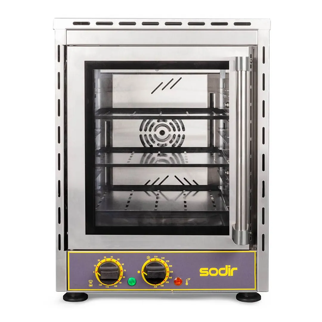 Equipex FC-280V Single-Deck Electric Convection Oven w/ Thermostatic Controls, Quarter-Size