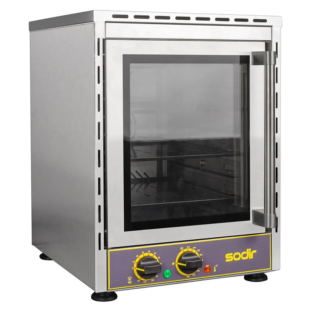 Equipex FC-280V Single-Deck Electric Convection Oven w/ Thermostatic Controls, Quarter-Size