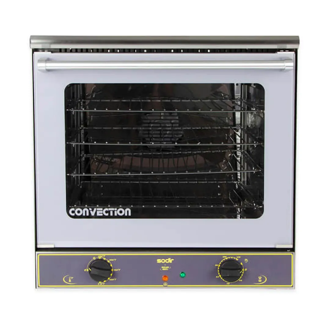 Equipex FC-60 Ariel 24” Wide Electric Half Size Countertop Convection Oven, 4 Wire Racks 