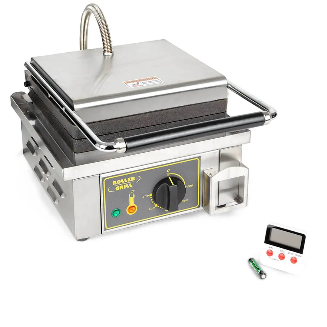 Equipex GES23 Sodir-Roller Grill Waffle Baker, Electric, Single